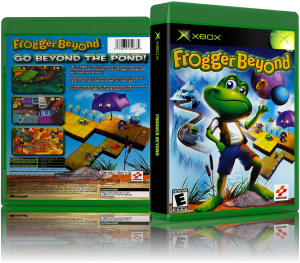 Frogger Beyond (USA)3D Boxes Back Front